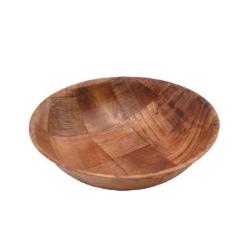 Show details for Woven Wood Bowls 10" Dia - Pack of 12 - GC112 Picture of Woven Wood Bowls 10" Dia - Pack of 12 - GC112