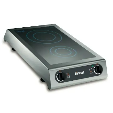 Show details for Lincat Electric Counter-top Induction Hob - 2 Zones - W 350 mm - 3.0 kW - IH21 Picture of Lincat Electric Counter-top Induction Hob - 2 Zones - W 350 mm - 3.0 kW - IH21