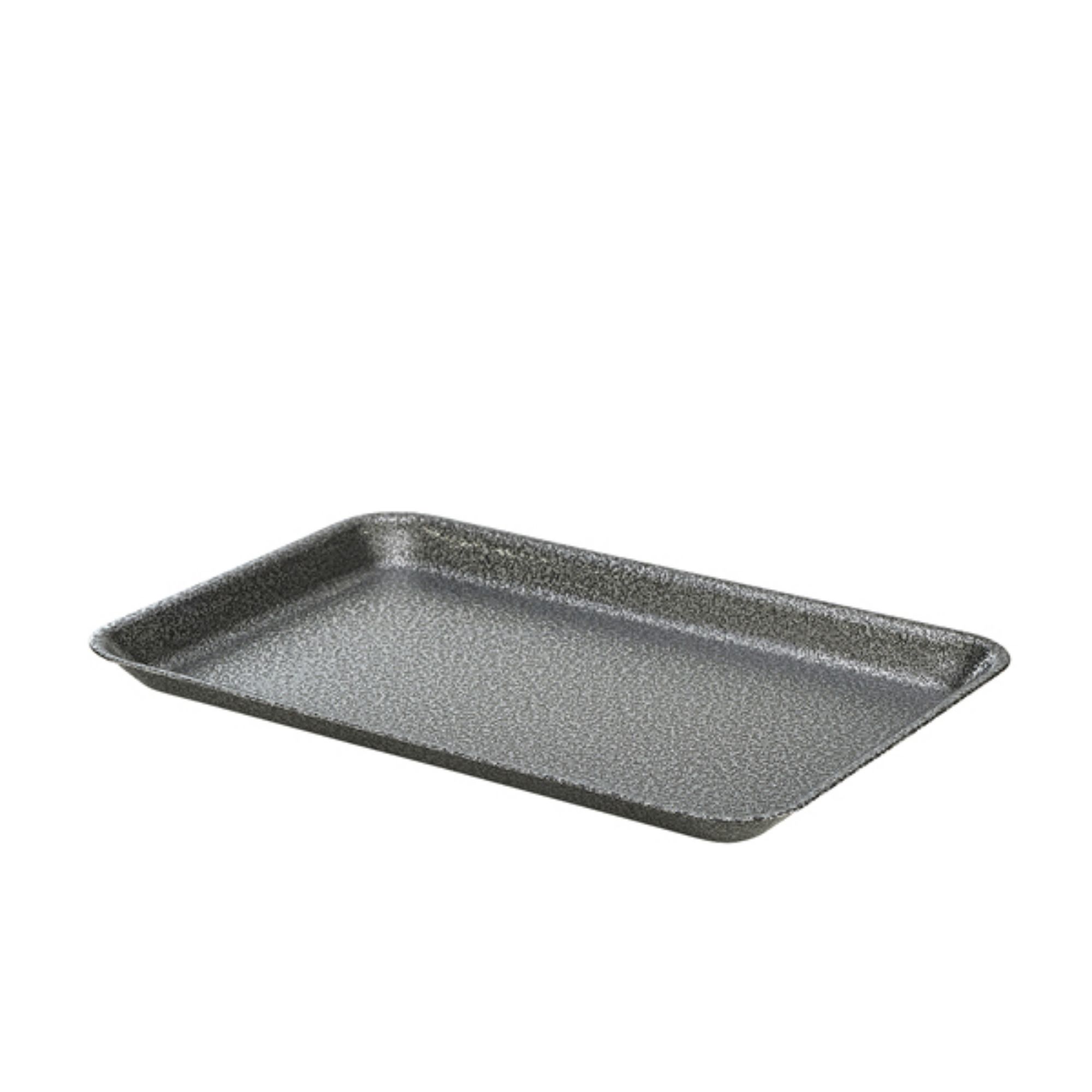 Picture of Galvanised Steel Tray 31.5x21.5x2cm Hammered Silver - GST3121S