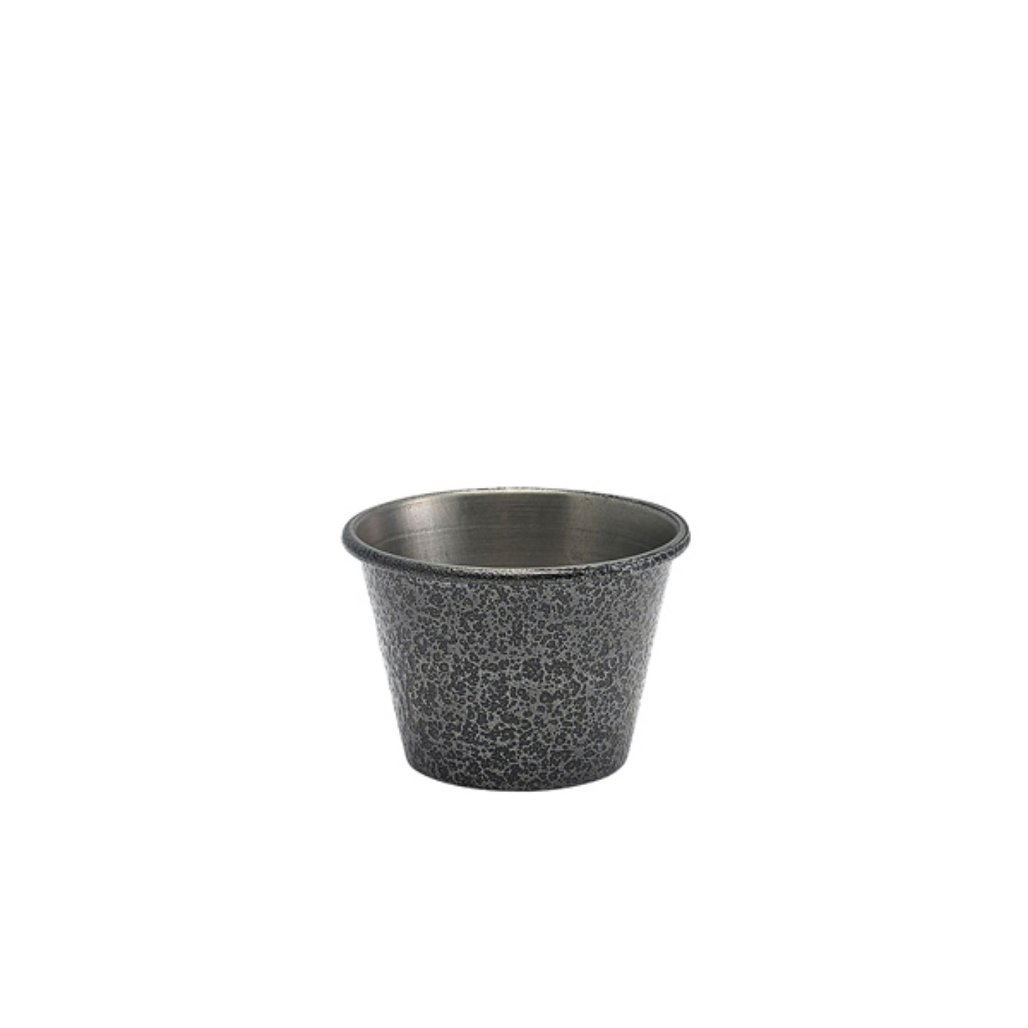 Picture of 2.5oz Stainless Steel Ramekin Hammered Silver - RAMH2S