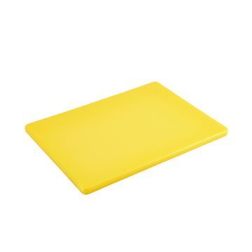 Show details for GenWare Yellow Low Density Chopping Board 18 x 12 x 0.5" - Y1812 Picture of GenWare Yellow Low Density Chopping Board 18 x 12 x 0.5" - Y1812