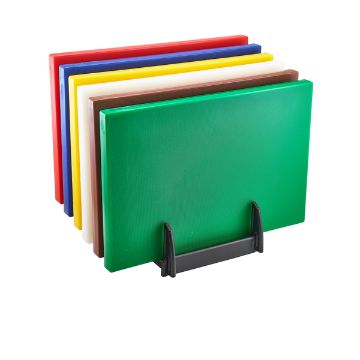 Show details for Low Density Chopping Board And Rack Set 18 x 12 x 1" - LDSETRCK1 Picture of Low Density Chopping Board And Rack Set 18 x 12 x 1" - LDSETRCK1