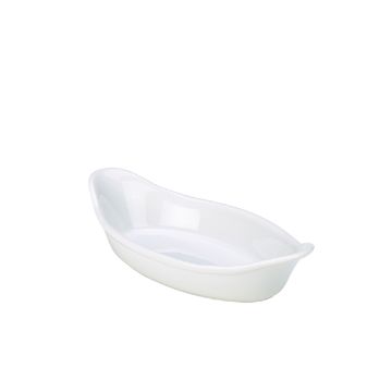 Show details for GenWare Oval Eared Dish 22cm/ 8.5" - Pack of 4 - B23-W Picture of GenWare Oval Eared Dish 22cm/ 8.5" - Pack of 4 - B23-W
