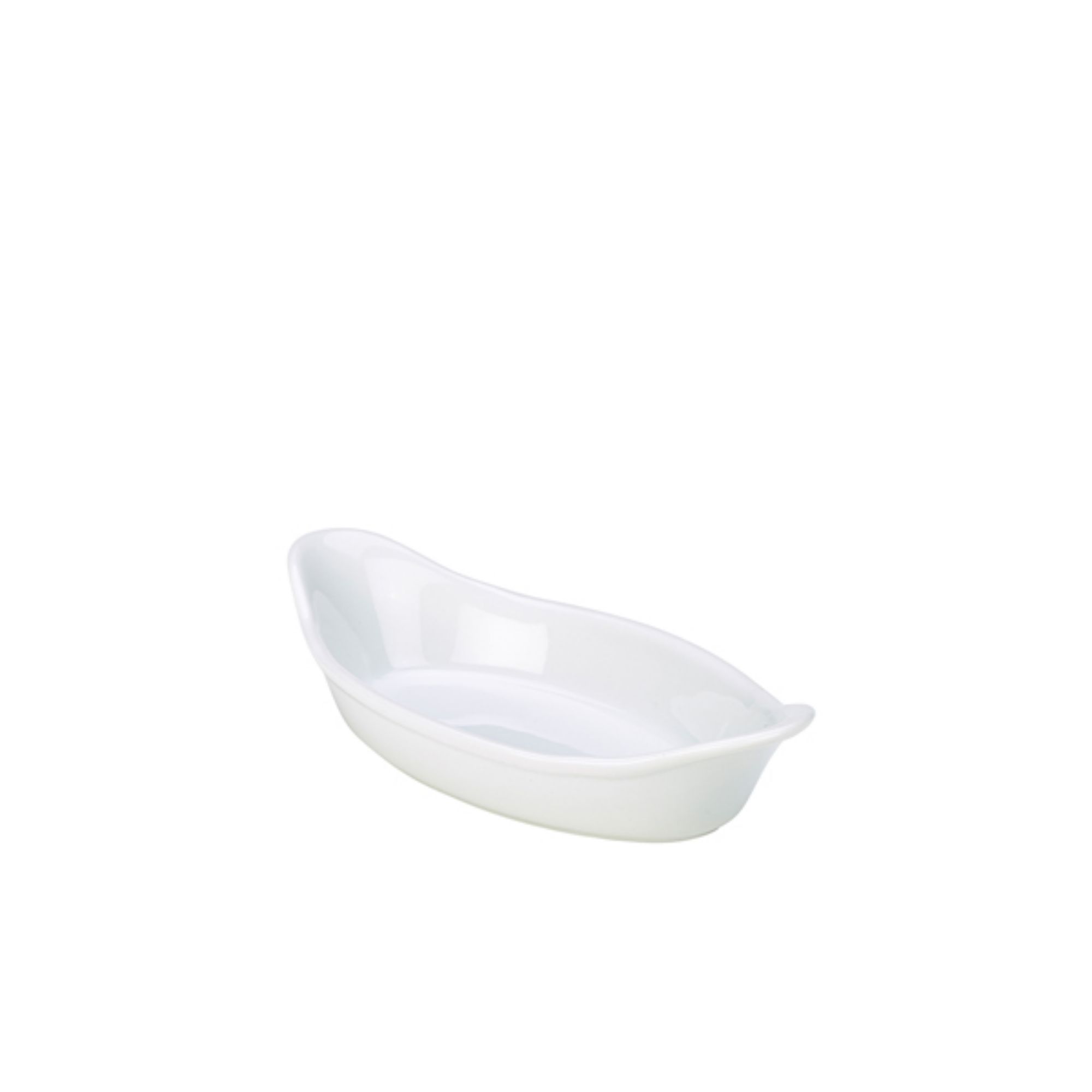 Picture of GenWare Oval Eared Dish 16.5cm/6.5" - B23D-W
