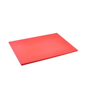 Show details for GenWare Red High Density Chopping Board 18 x 24 x 0.75" - HD1824-19R Picture of GenWare Red High Density Chopping Board 18 x 24 x 0.75" - HD1824-19R