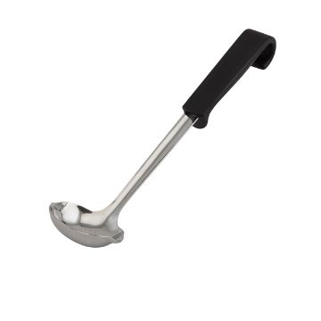 Show details for Genware Plastic Handle Sauce Ladle Black - 577-07 Picture of Genware Plastic Handle Sauce Ladle Black - 577-07