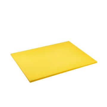 Show details for GenWare Yellow High Density Chopping Board 18 x 24 x 0.75" - HD1824-19Y Picture of GenWare Yellow High Density Chopping Board 18 x 24 x 0.75" - HD1824-19Y