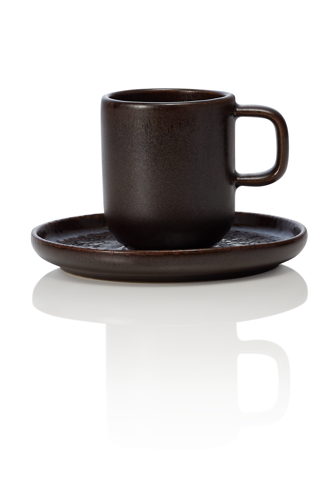 Picture of Espresso cup and saucer Metallic Brown - 452004009
