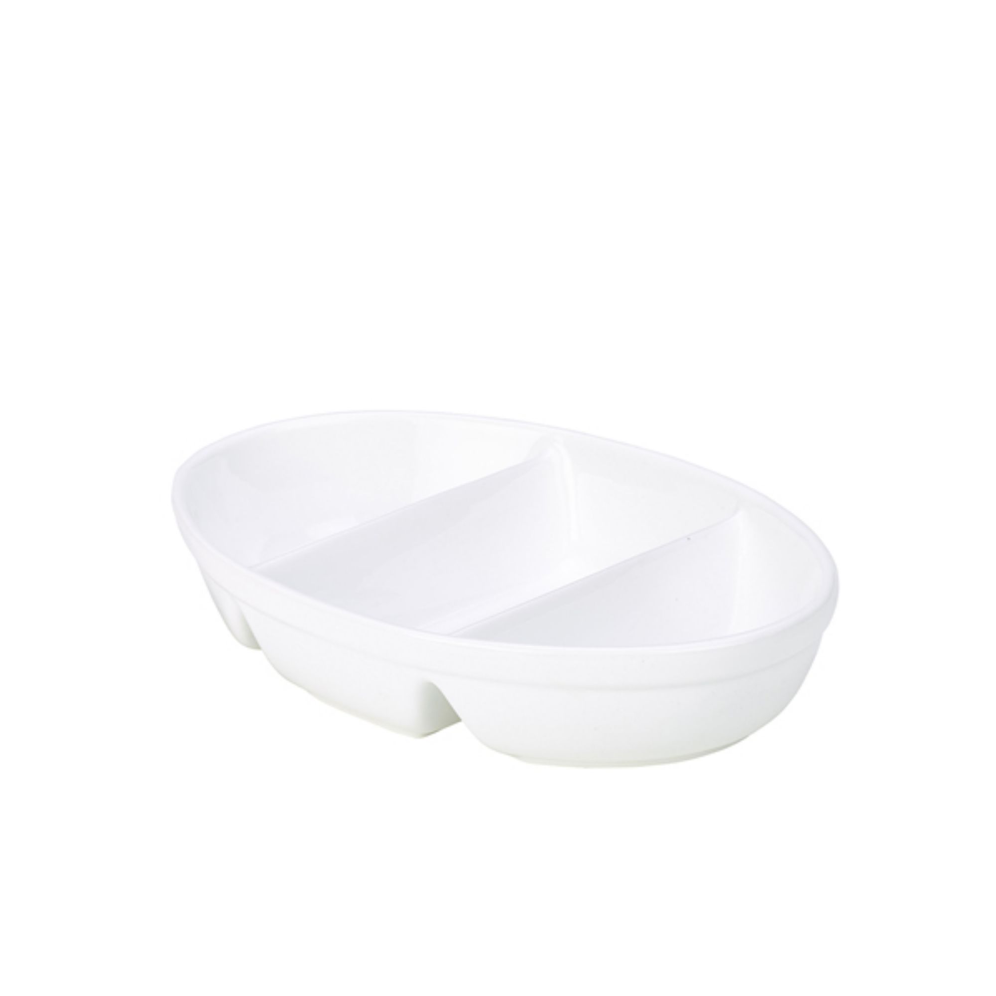 Picture of R.G.3 Divided Veg. Dish 28cm White - 3DV2-W