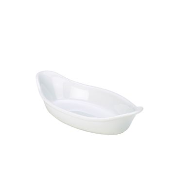 Show details for GenWare Oval Eared Dish 25cm/ 9.75" - Pack of 4 - B23A-W Picture of GenWare Oval Eared Dish 25cm/ 9.75" - Pack of 4 - B23A-W