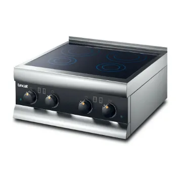 Show details for Lincat Silverlink 600 Electric Counter-top Induction Hob - 4 Zones - W 600 mm - 6.0 kW - SLI42 Picture of Lincat Silverlink 600 Electric Counter-top Induction Hob - 4 Zones - W 600 mm - 6.0 kW - SLI42