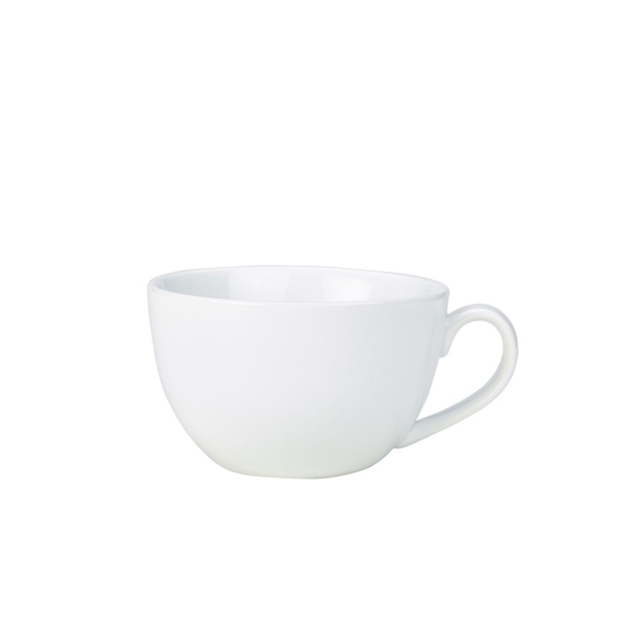Picture of Genware Porcelain Bowl Shaped Cup 34cl/12oz - 322134