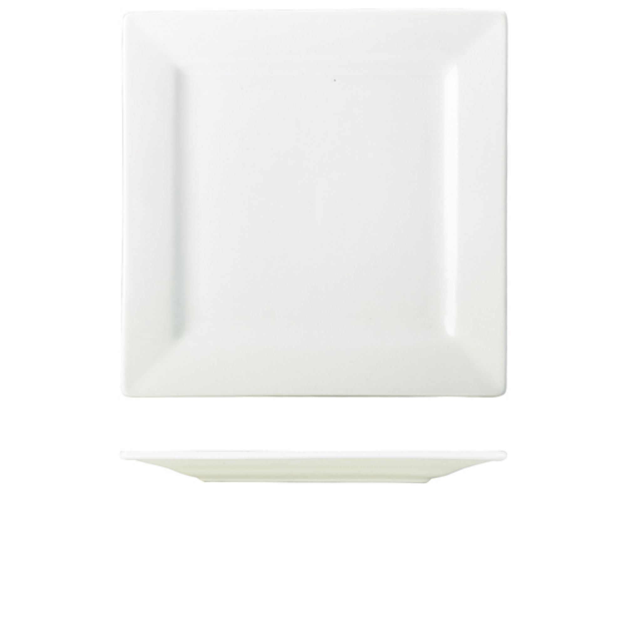 Picture of Genware Porcelain Square Plate 30cm/12" - 180630