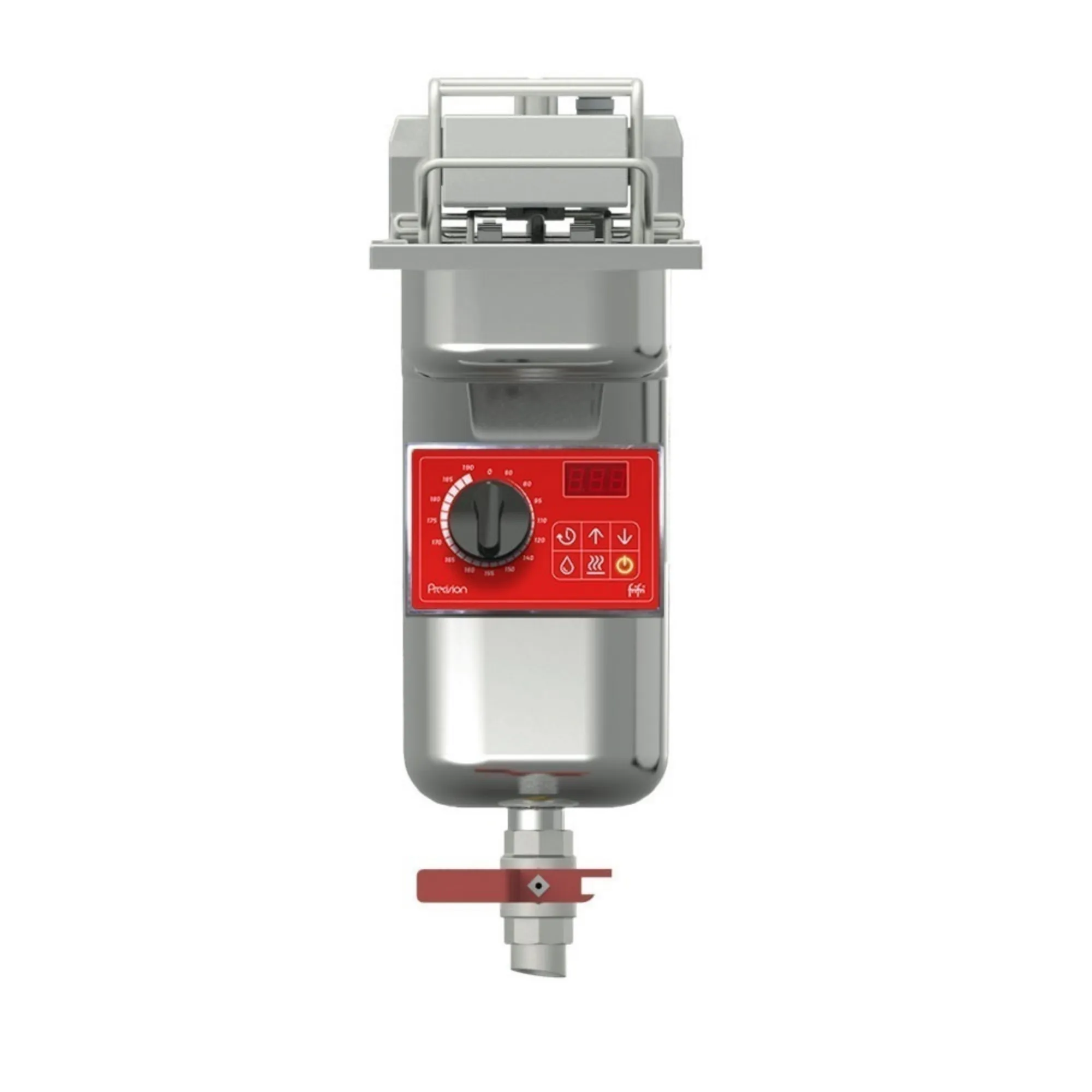 Picture of FriFri Precision 211 Electric Drop-in Single Tank Fryer - 1 Basket - W 200 mm - 11.0 kW - PD211H31G0