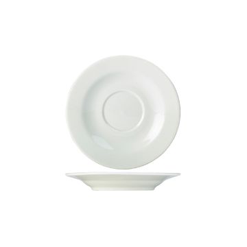 Show details for Genware Porcelain Saucer 16cm/ 6.25" - Pack of 6 - 130715 Picture of Genware Porcelain Saucer 16cm/ 6.25" - Pack of 6 - 130715