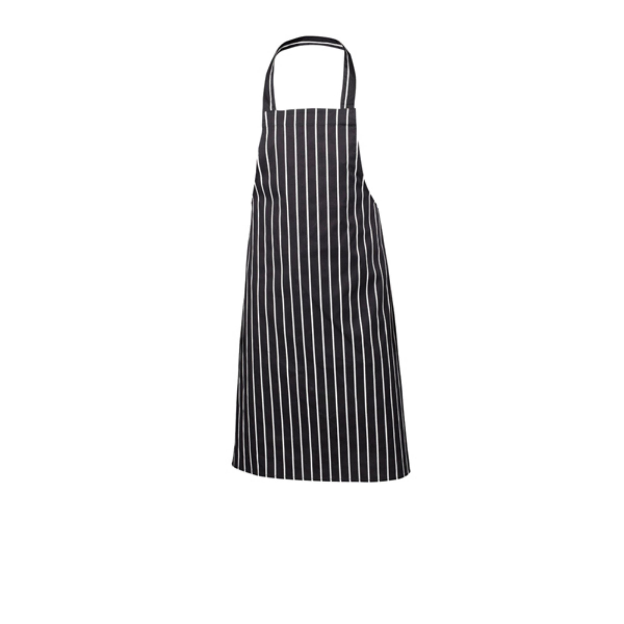 Picture of Navy Butchers Stripe Bib Apron 70cm X 100cm - NA08