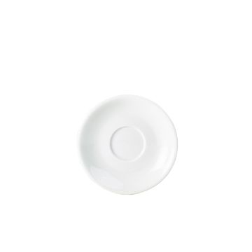 Show details for Genware Porcelain Saucer 13.5cm/ 5.25" - Pack of 6 - 182113 Picture of Genware Porcelain Saucer 13.5cm/ 5.25" - Pack of 6 - 182113