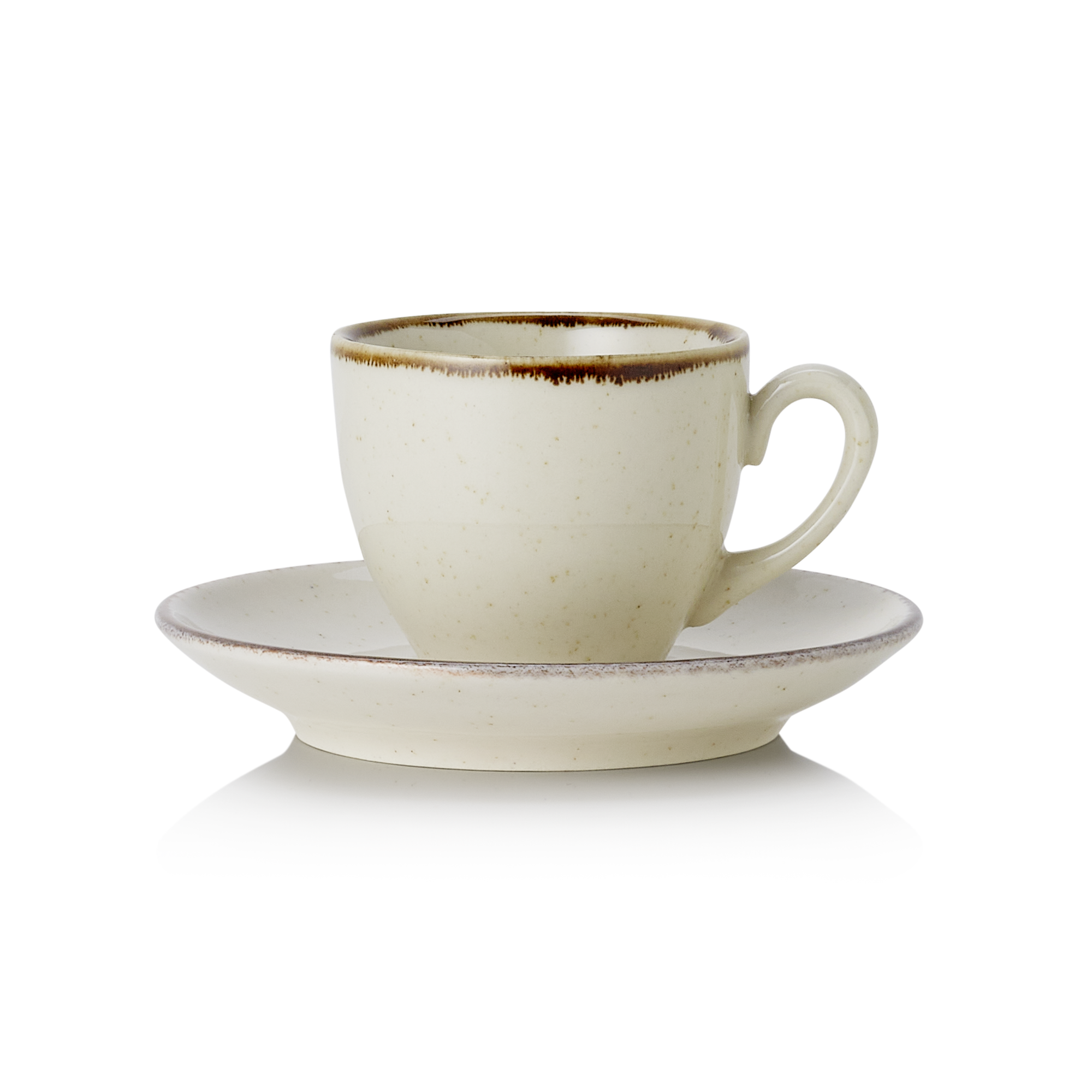 Picture of Espresso cup and saucer Sand - 4887909