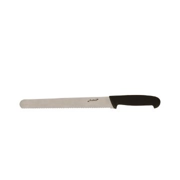 Show details for Genware 10" Slicing Knife (Serrated) - K-S10SER Picture of Genware 10" Slicing Knife (Serrated) - K-S10SER