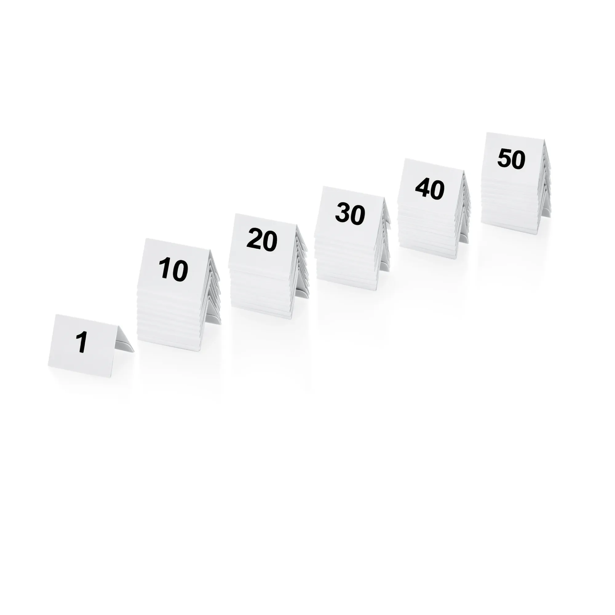 Picture of Set of table number signs - 1431050