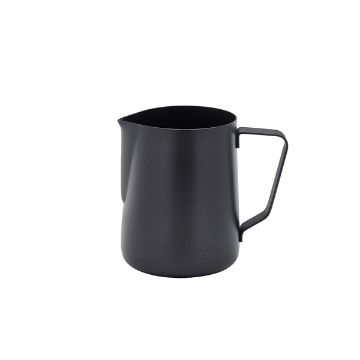Show details for Non-Stick Black Milk Jug 600ml/ 20oz - MJ20BK Picture of Non-Stick Black Milk Jug 600ml/ 20oz - MJ20BK