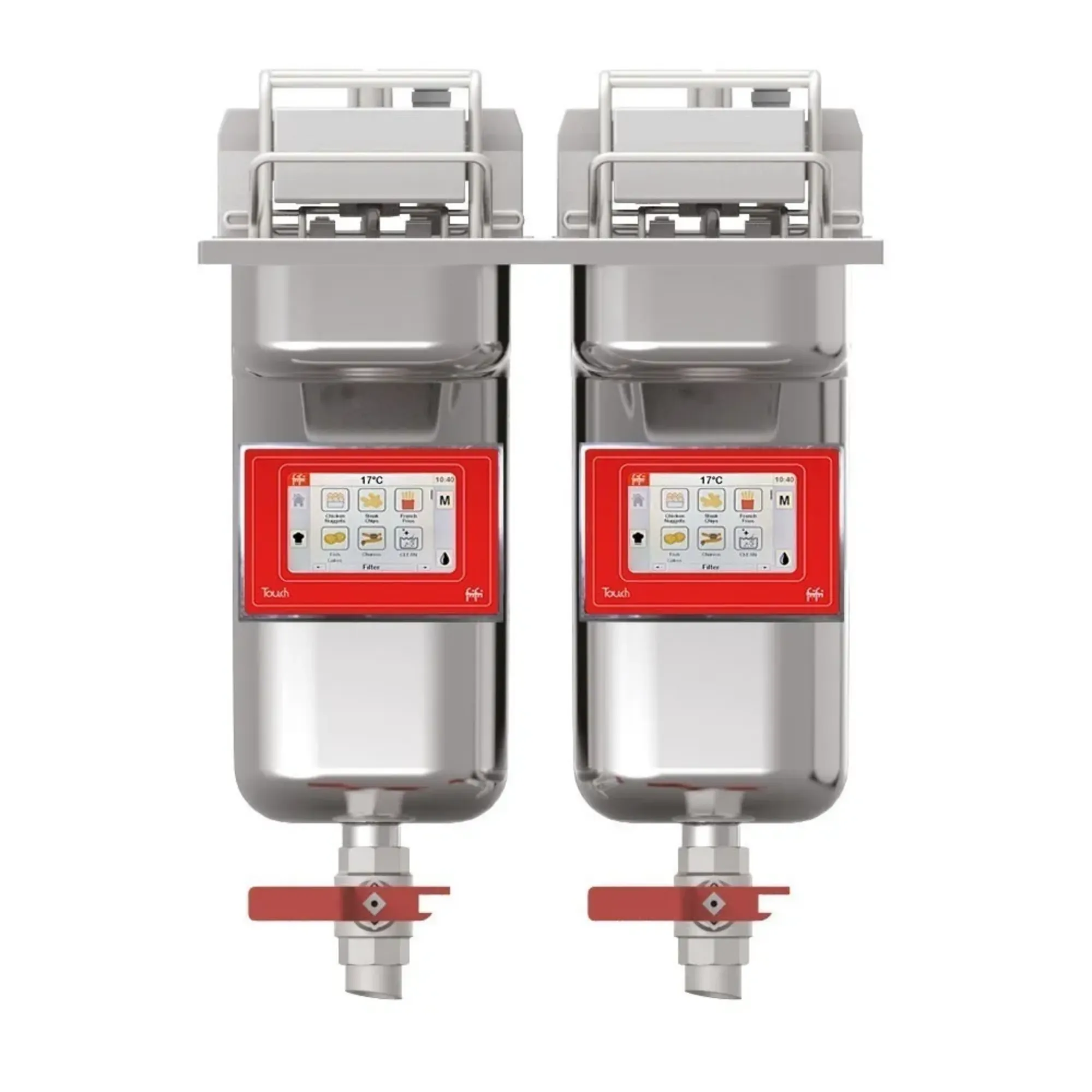 Picture of TD422L32G0 - FriFri Touch 422 Electric Drop-in Twin Tank Fryer - TD422L32G0