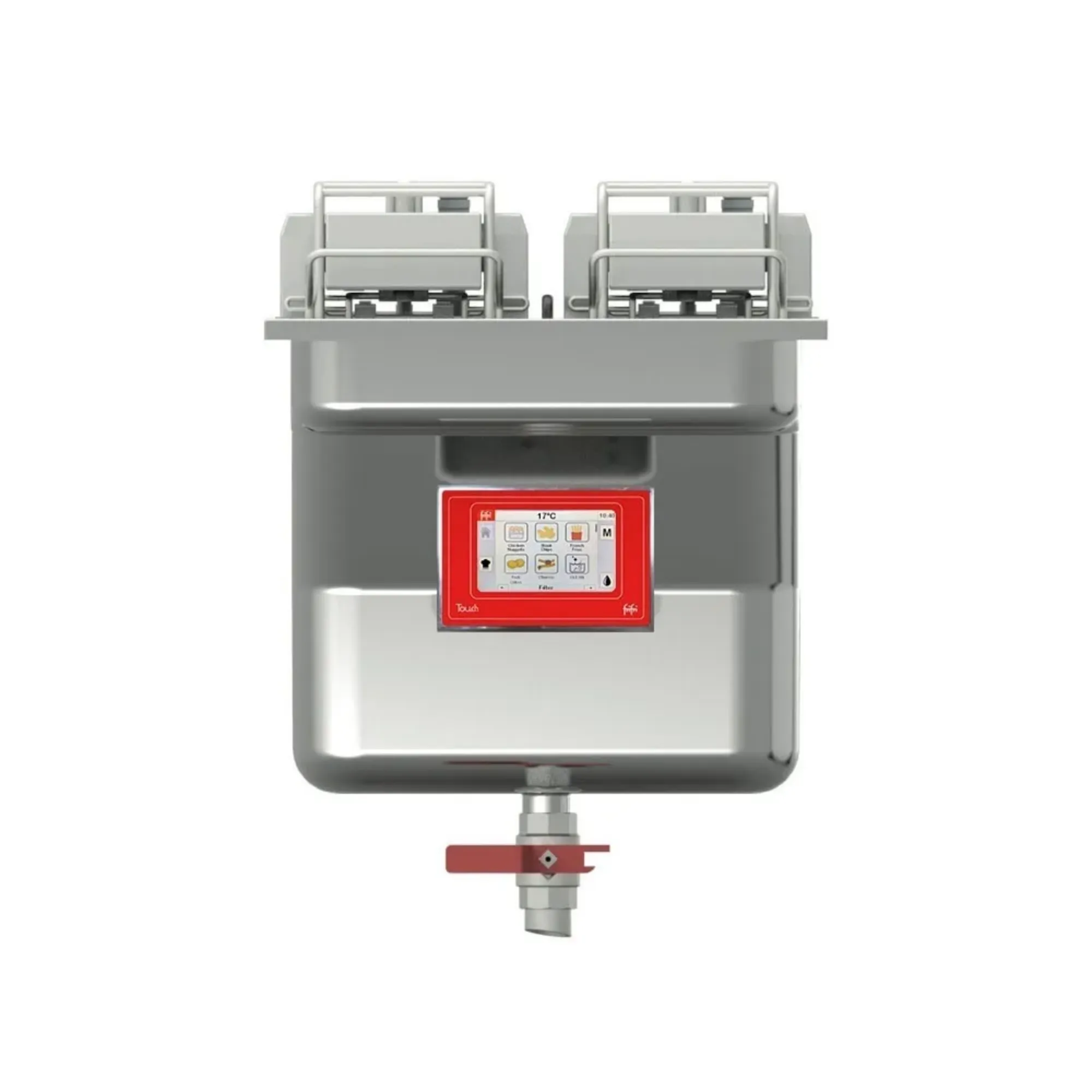 Picture of TD412M31G0 - FriFri Touch 412 Electric Drop-in Single Tank Fryer - TD412M31G0