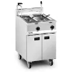 Picture of Lincat Opus 800 Propane Gas Free-standing Twin Tank Fryer with Pumped Filtration - 2 Baskets - W 600 mm - 32.0 kW - OG8111/OP2/P
