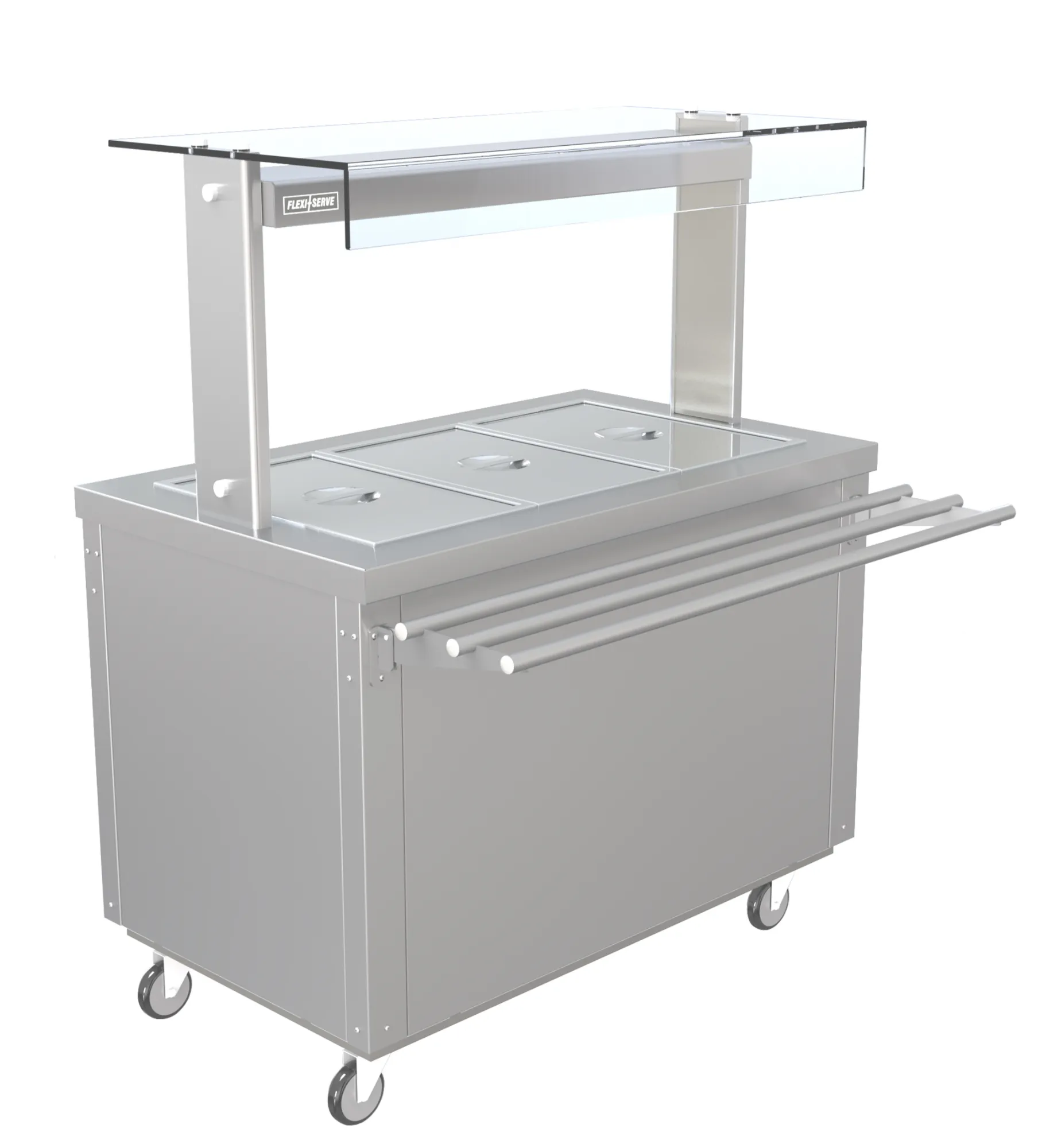 Picture of Parry FS-AW3 - Flexi Serve Ambient Cupboard with Chilled Well and Heated Gantry - FS-AW3/HG