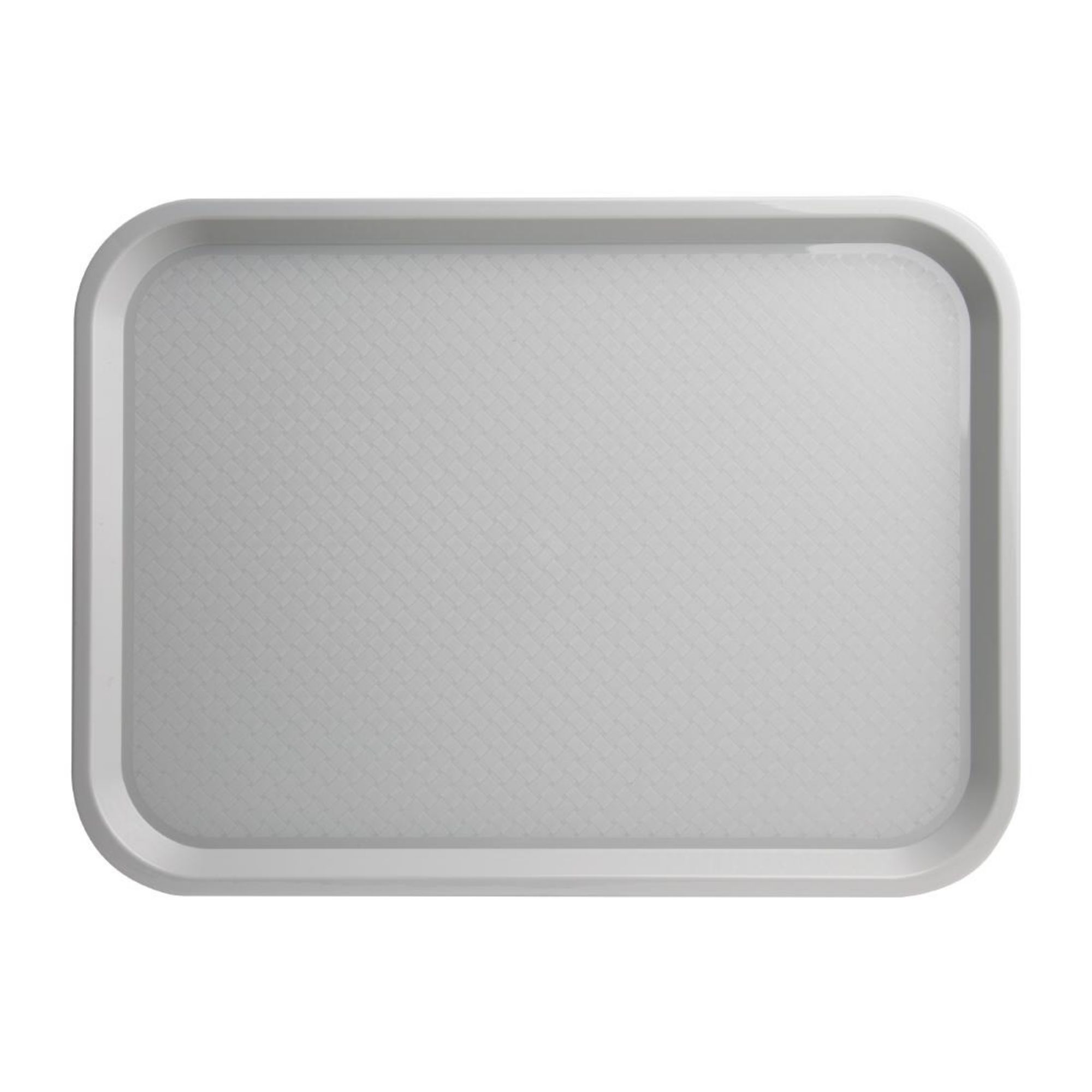 Picture of Olympia Kristallon Polypropylene Fast Food Tray Grey Medium 415mm - P502