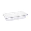 Picture of Vogue Polycarbonate 1/3 Gastronorm Container 65mm Clear - U232