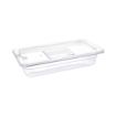 Picture of Vogue Polycarbonate 1/3 Gastronorm Container 65mm Clear - U232