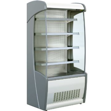 Show details for PESSOA850 SS 625 FV LC Stainless Steel Tiered Display 705MM Wide - PESSOA620 WH 705 FV LC Picture of PESSOA850 SS 625 FV LC Stainless Steel Tiered Display 705MM Wide - PESSOA620 WH 705 FV LC