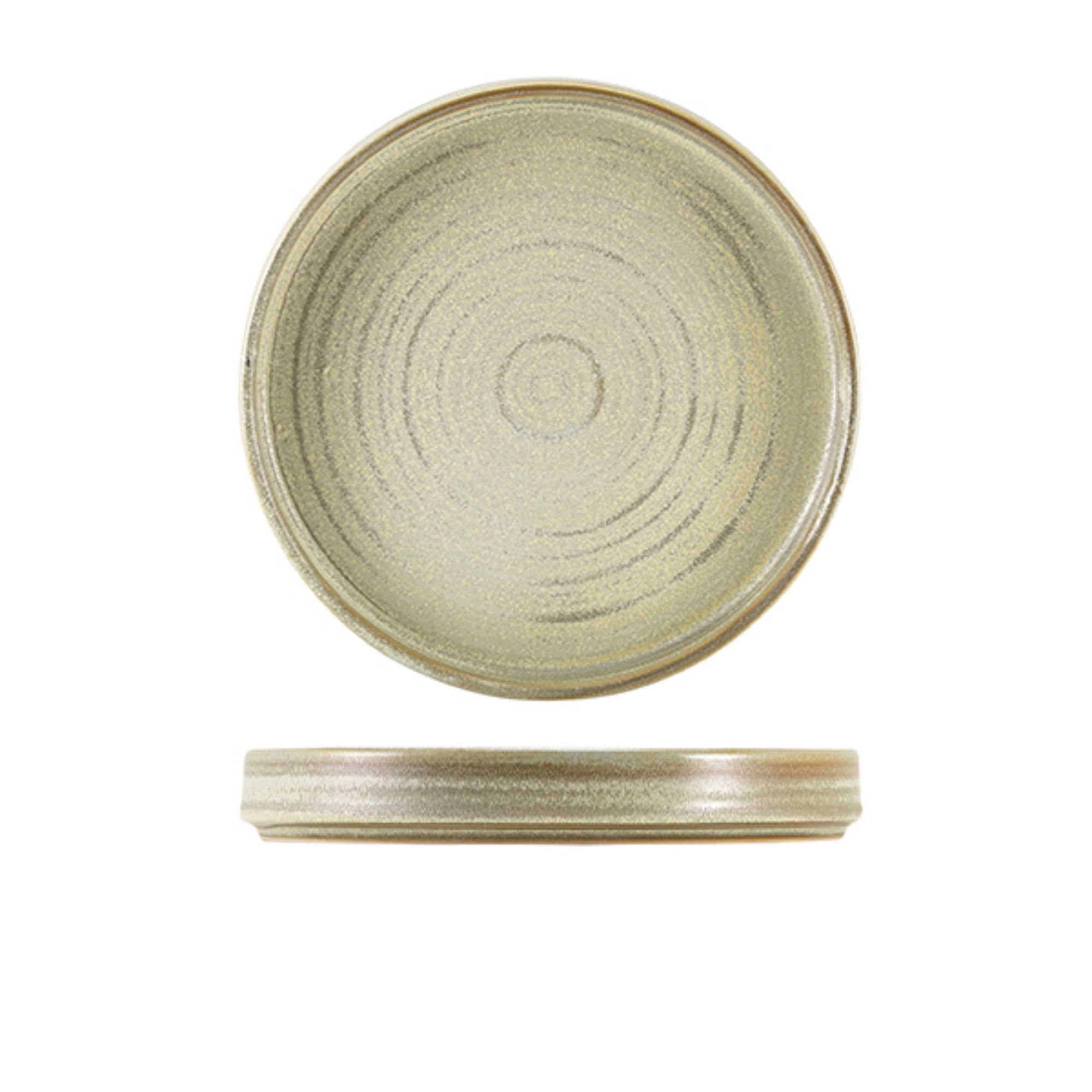 Picture of Terra Porcelain Matt Grey Presentation Plate 20.5cm - PR-PMG21