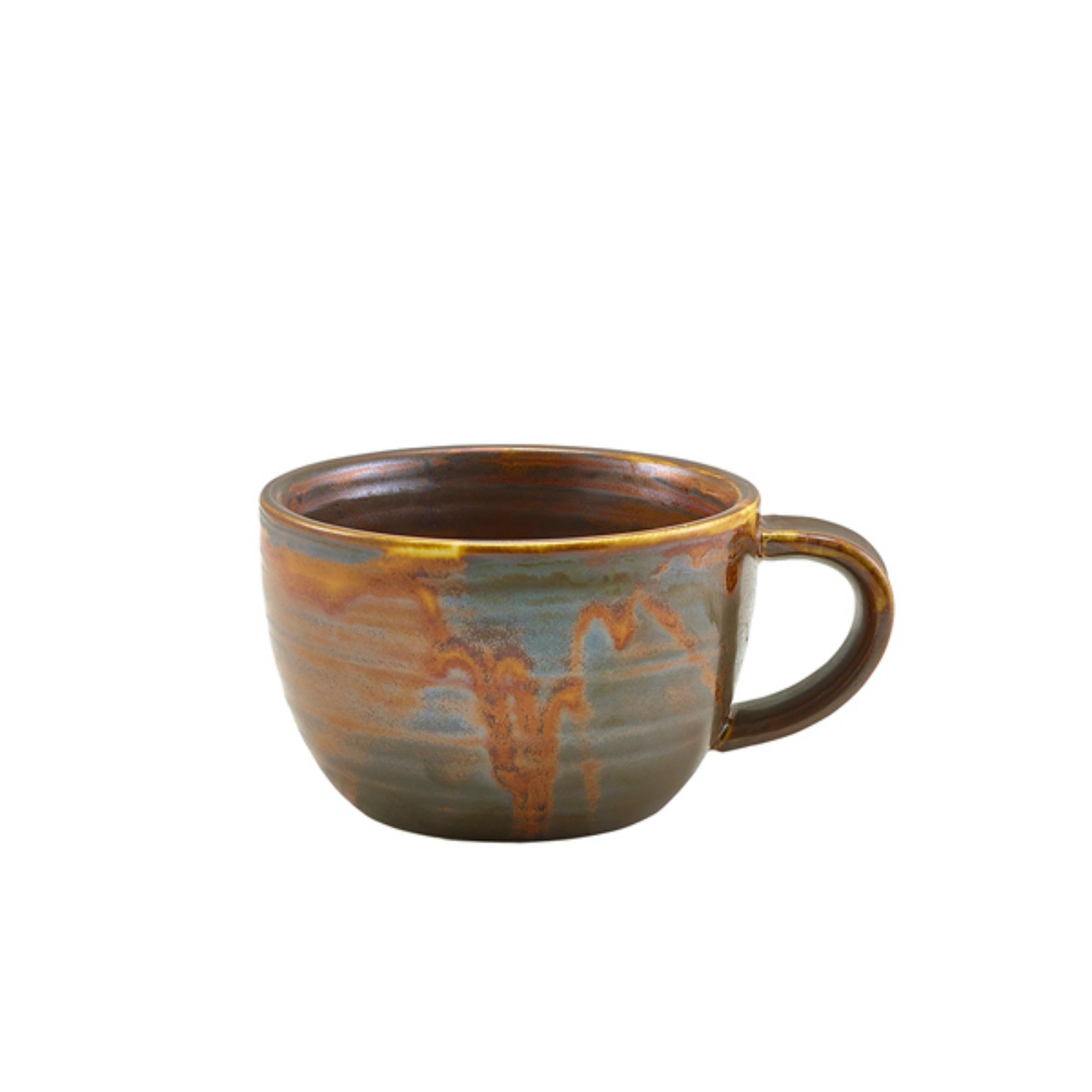 Picture of Terra Porcelain Rustic Copper Coffee Cup 22cl/7.75oz - CUP-PRC23