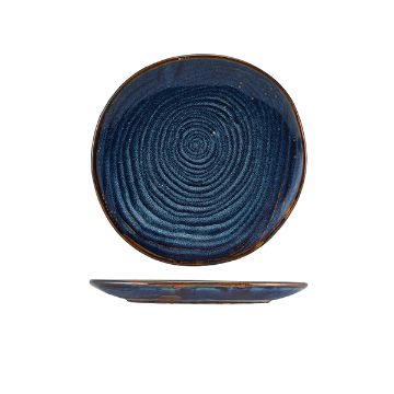 Show details for Terra Porcelain Aqua Blue Organic Plate 21cm - Pack of 6 - CP-PBLG21 Picture of Terra Porcelain Aqua Blue Organic Plate 21cm - Pack of 6 - CP-PBLG21