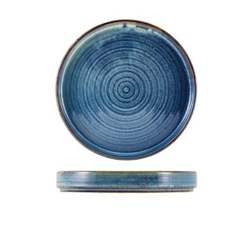 Show details for Terra Porcelain Aqua Blue Presentation Plate 20.5cm - Pack of 6 - PR-PBL21 Picture of Terra Porcelain Aqua Blue Presentation Plate 20.5cm - Pack of 6 - PR-PBL21