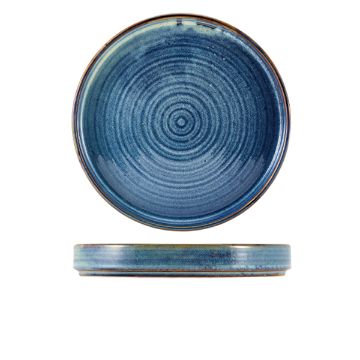 Show details for Terra Porcelain Aqua Blue Presentation Plate 26cm - Pack of 6 - PR-PBL26 Picture of Terra Porcelain Aqua Blue Presentation Plate 26cm - Pack of 6 - PR-PBL26