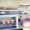 Picture of Hygiplas Flexible Silicone Six Hole Purple Muffin Pan - CX047