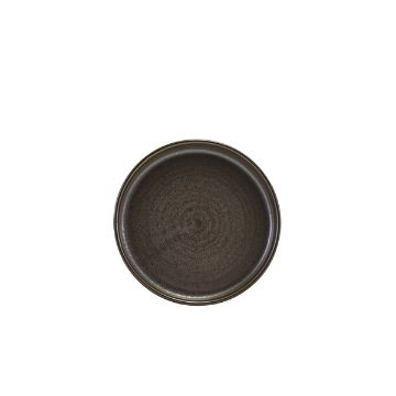 Show details for Terra Porcelain Black Low Presentation Plate 14cm - Pack of 12 - LP-PBK14 Picture of Terra Porcelain Black Low Presentation Plate 14cm - Pack of 12 - LP-PBK14