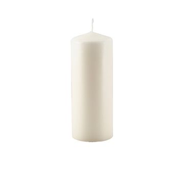 Show details for Pillar Candle 20cm H X 8cm Dia Ivory - Pack of 6 - PLC20 Picture of Pillar Candle 20cm H X 8cm Dia Ivory - Pack of 6 - PLC20
