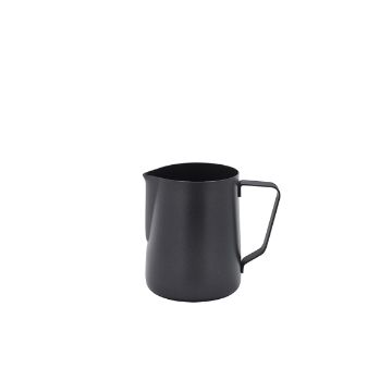 Show details for Non-Stick Black Milk Jug 340ml/ 12oz - MJ12BK Picture of Non-Stick Black Milk Jug 340ml/ 12oz - MJ12BK