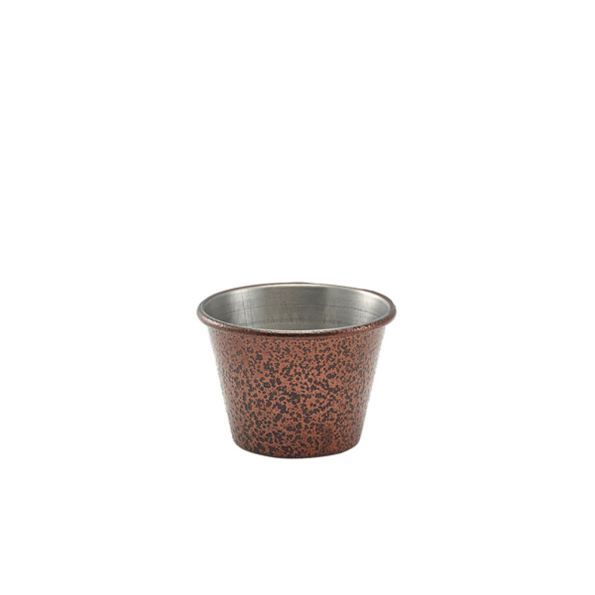 Picture of 2.5oz Stainless Steel Ramekin Hammered Copper - RAMH2C