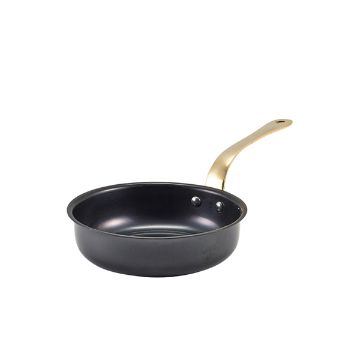 Show details for GenWare Black Vintage Steel Mini Fry Pan 13.5 x 3.75cm - Pack of 6 - SMF13BKV Picture of GenWare Black Vintage Steel Mini Fry Pan 13.5 x 3.75cm - Pack of 6 - SMF13BKV