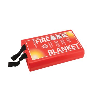 Show details for Fire Blanket 1.2 x 1.2m - FB12 Picture of Fire Blanket 1.2 x 1.2m - FB12