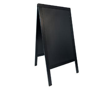 Show details for Sandwich A-Board 70X120cm  Black - SBS-BL-120 Picture of Sandwich A-Board 70X120cm  Black - SBS-BL-120