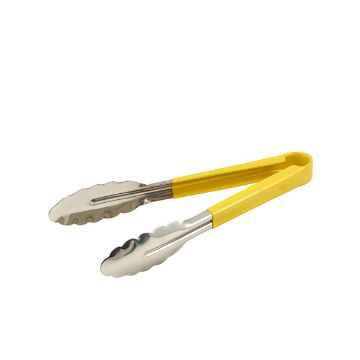 Show details for Genware Colour Coded St/St. Tong 31cm Yellow - CCT31Y Picture of Genware Colour Coded St/St. Tong 31cm Yellow - CCT31Y