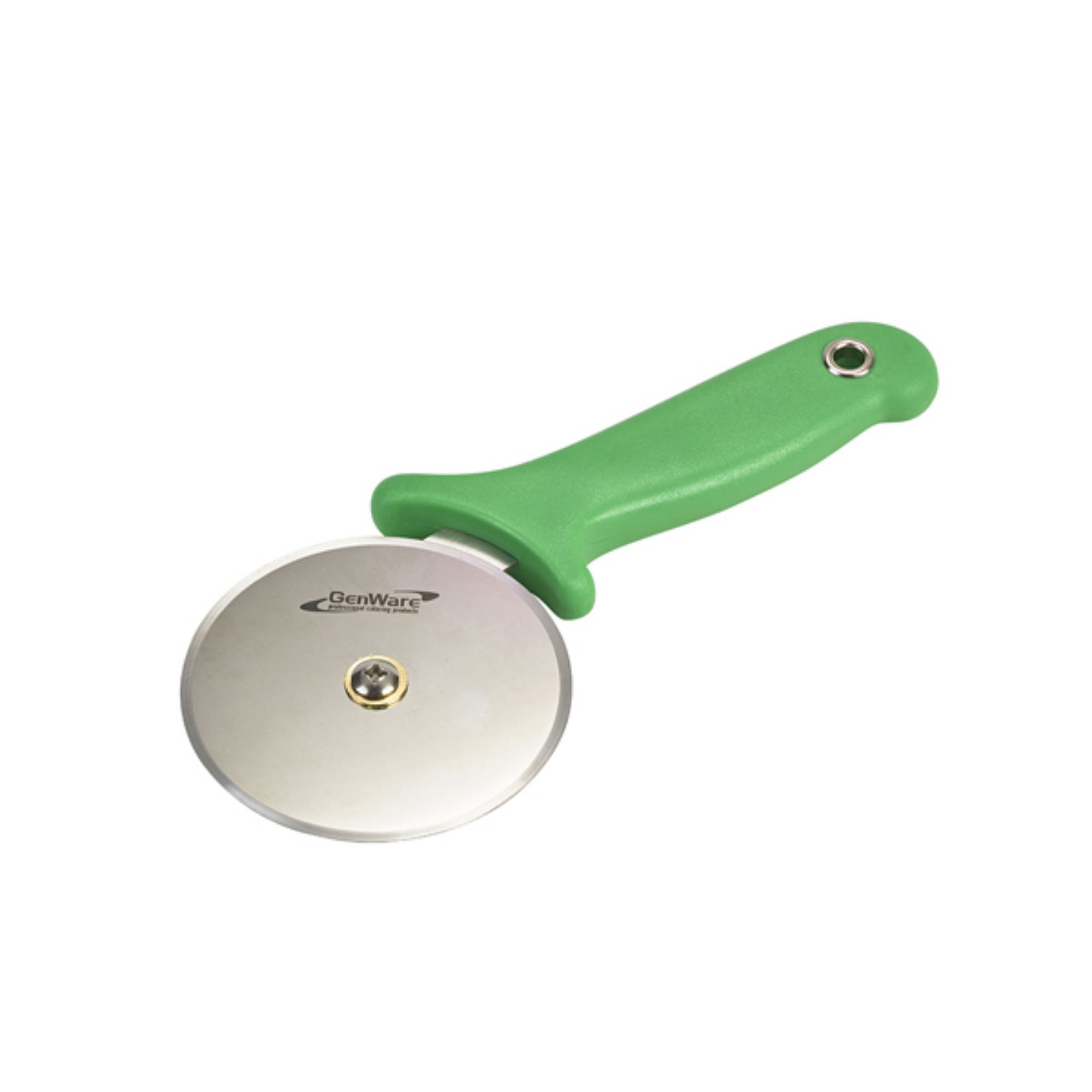Picture of Genware Pizza Cutter Green Handle - 05-996G