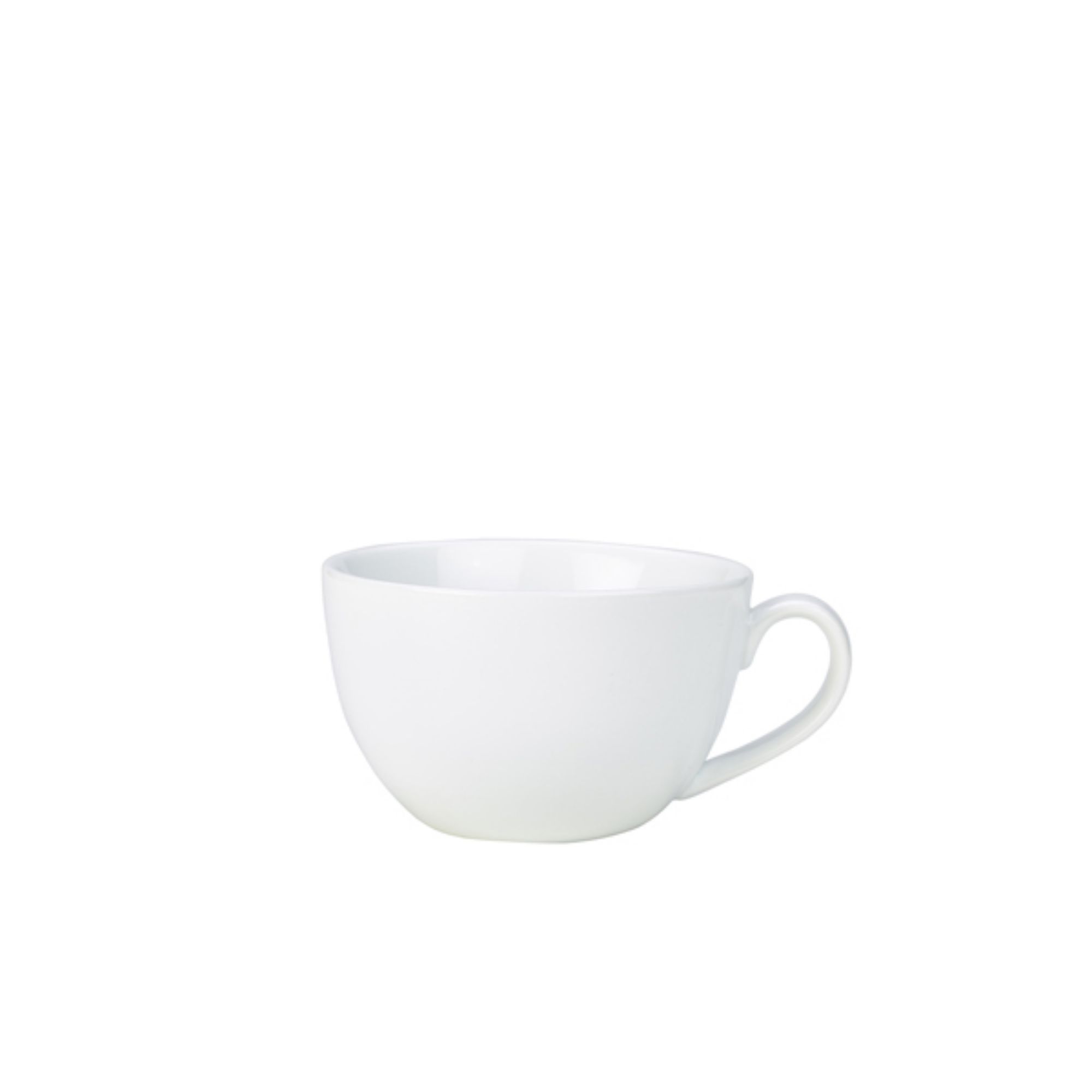 Picture of Genware Porcelain Bowl Shaped Cup 23cl/8oz - 322123