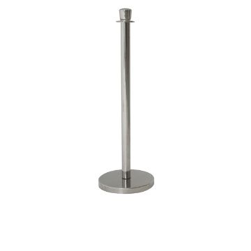 Show details for Genware Stainless Steel Barrier Post - Pack of 2 - BP-RPE Picture of Genware Stainless Steel Barrier Post - Pack of 2 - BP-RPE